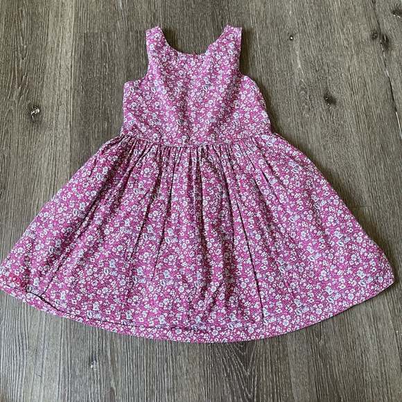 Polo by Ralph Lauren Pink Pleated Sundress - Picture 1 of 5